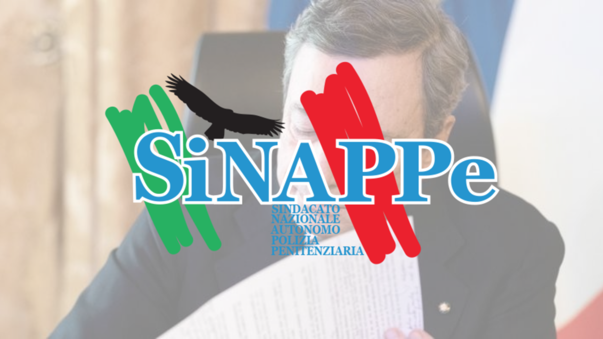 draghi dpcm sinappe sindacato polizia penitenziaria